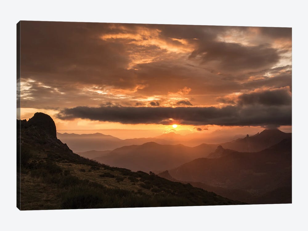 First Light In The Picos De Europa Moutains - Spain by Annabelle Chabert 1-piece Canvas Artwork