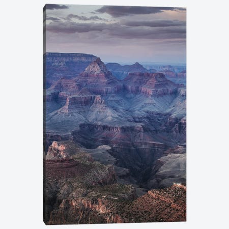 Grand Canyon At The End Of The Day Canvas Print #AAB94} by Annabelle Chabert Canvas Artwork