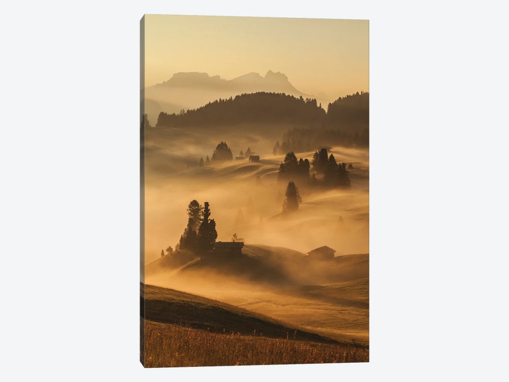 Alpe Di Siusi - Dolimites - Italy by Annabelle Chabert 1-piece Art Print