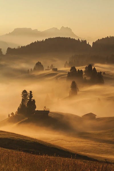 Atmospheric Photography: Alpe Di Siusi - Dolimites - Italy by Annabelle Chabert