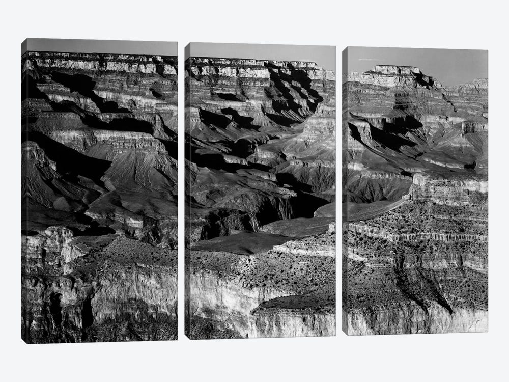 Grand Canyon National Park XVI by Ansel Adams 3-piece Canvas Artwork
