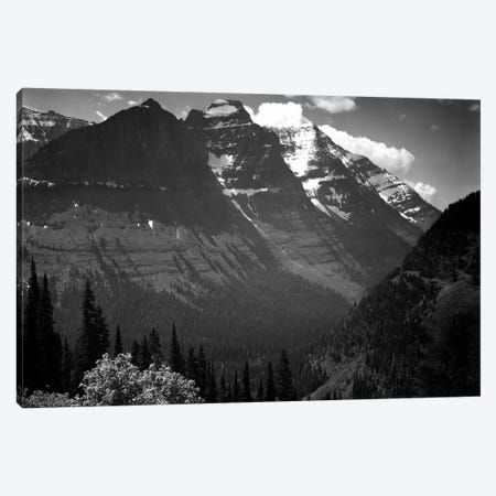 In Glacier National Park II Canvas Print #AAD12} by Ansel Adams Canvas Print