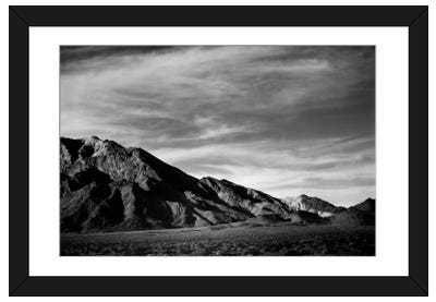 Near Death Valley Paper Art Print - Ansel Adams