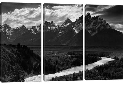 Grand Teton II Canvas Art Print - 3-Piece Photography