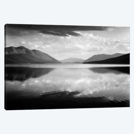 Evening, McDonald Lake, Glacier National Park Canvas Print #AAD2} by Ansel Adams Canvas Print