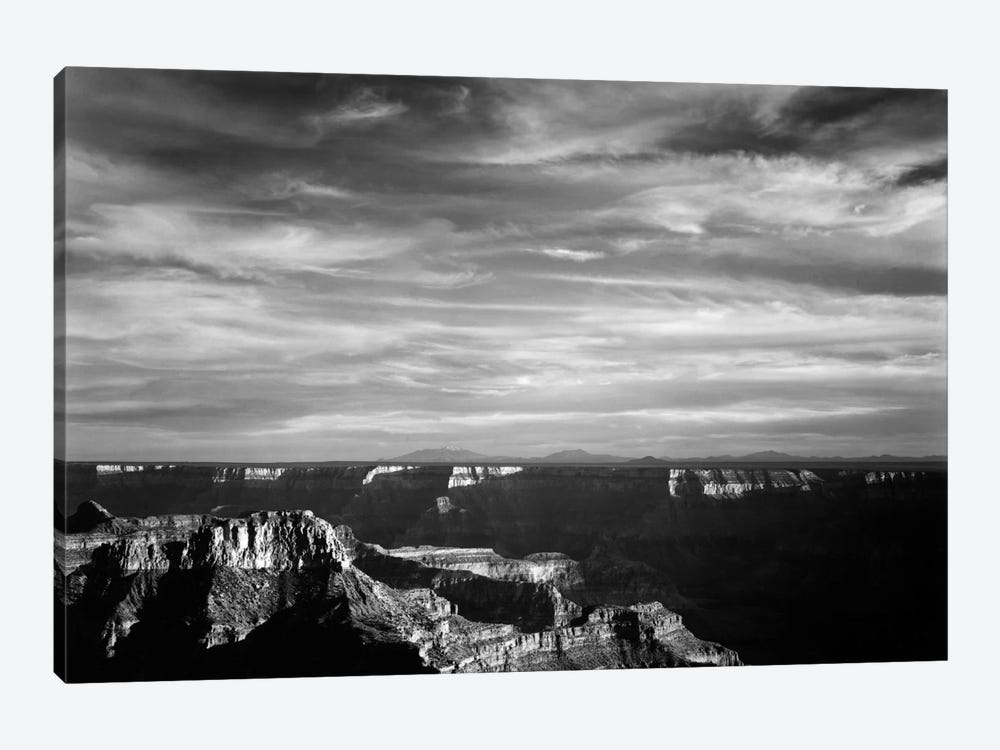 Grand Canyon From N. Rim, 1941 by Ansel Adams 1-piece Canvas Wall Art