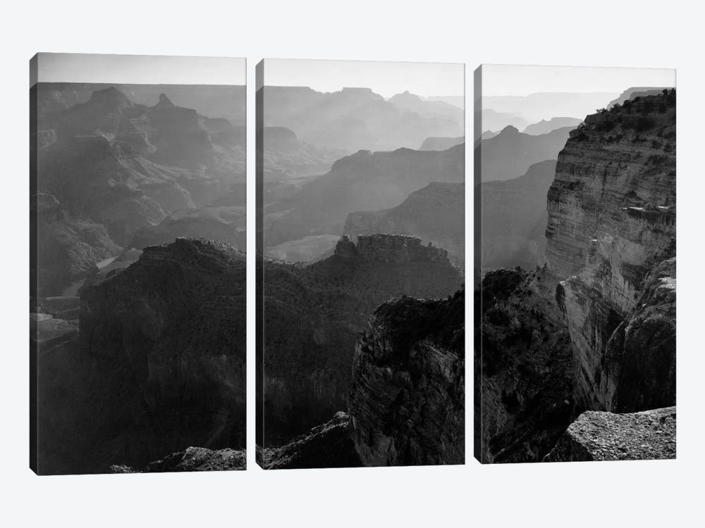 Grand Canyon National Park I by Ansel Adams 3-piece Canvas Art