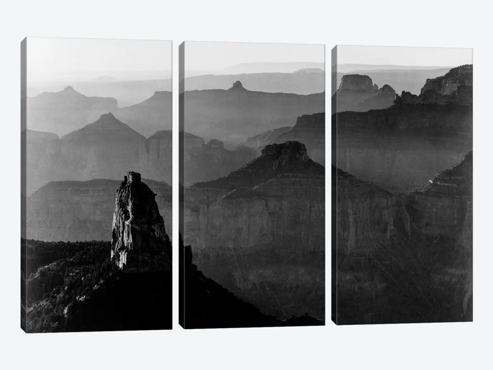 Grand Canyon National Park III by Ansel Adams 3-piece Art Print