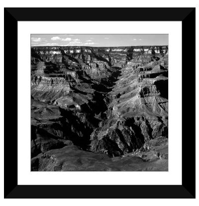 Grand Canyon National Park IX Paper Art Print - Ansel Adams