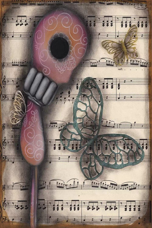 Butterfly Secrets by Abril Andrade wall art
