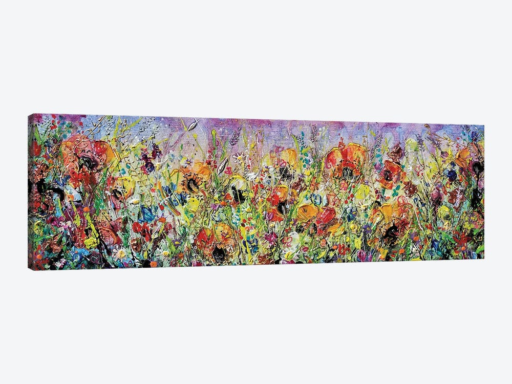 Les Fleurs II by Andrew Alan Johnson 1-piece Canvas Art Print