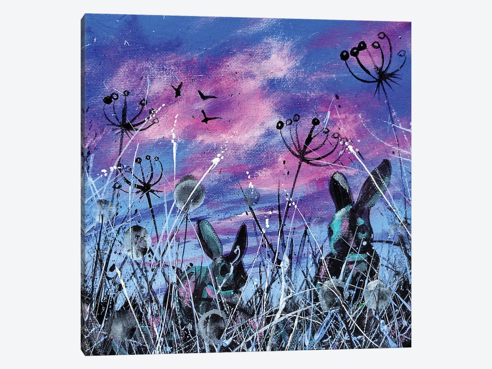 Twilight Rabbits by Andrew Alan Johnson 1-piece Art Print