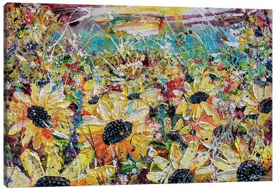 Rowdy Meadow Canvas Art Print - Andrew Alan Johnson