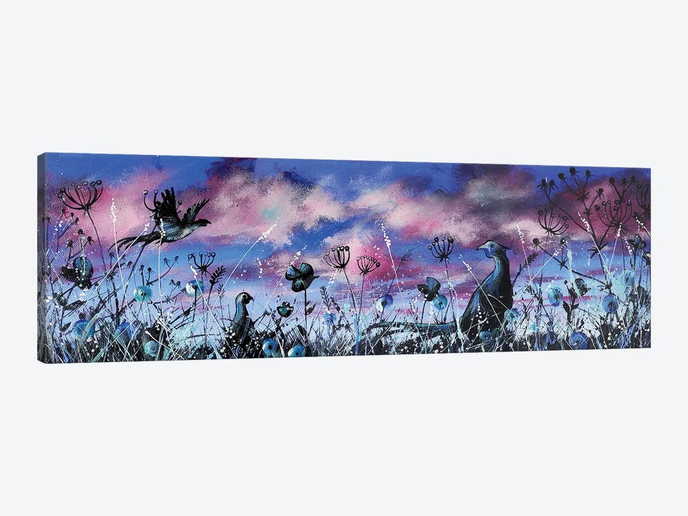 Pleasant Pheasants by Andrew Alan Johnson 1-piece Canvas Wall Art