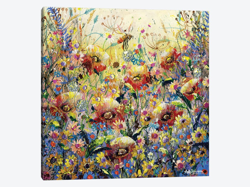 Poppy Meadow by Andrew Alan Johnson 1-piece Art Print
