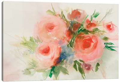 Dreamy Florals I Canvas Art Print