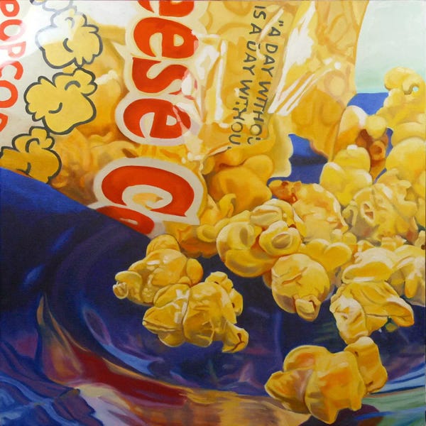 Simple Pleasures: Popcorn Man by Andrea Alvin