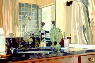 Salle de Bain by Andrea Alvin canvas print