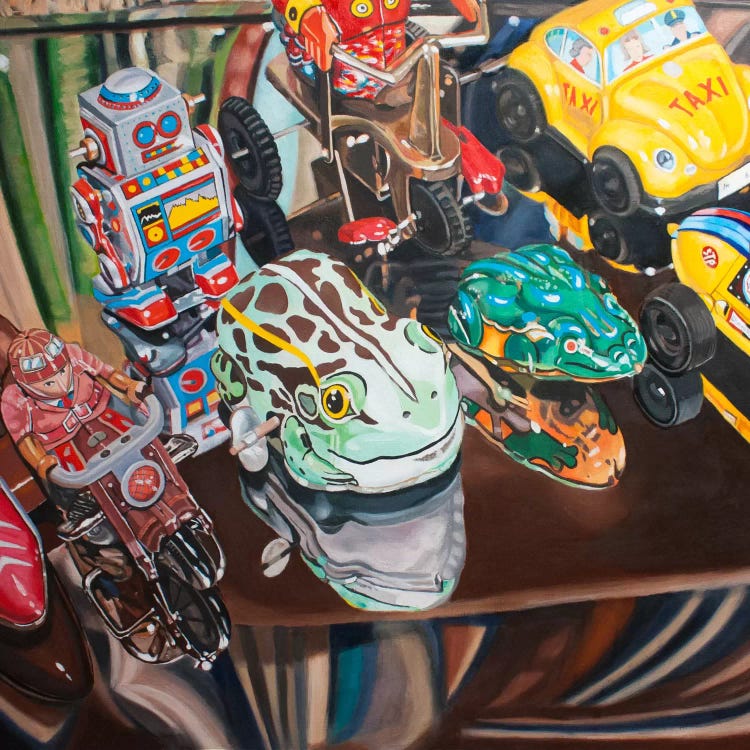 Ready, Set, Go! by Andrea Alvin wall art
