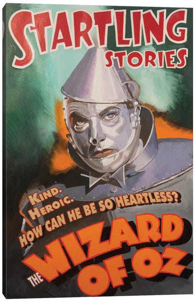 Tin Man Canvas Art Print - The Wizard Of Oz