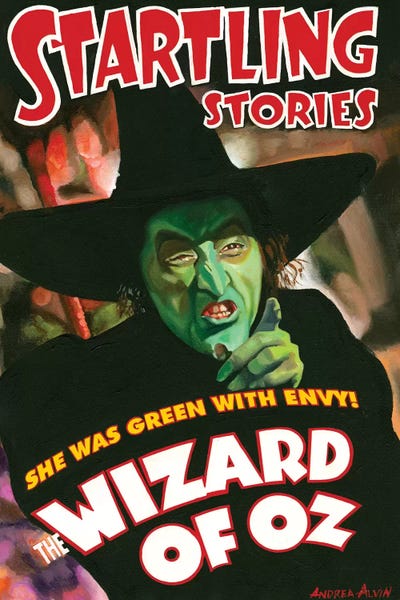 Movie Characters: Wicked Witch by Andrea Alvin