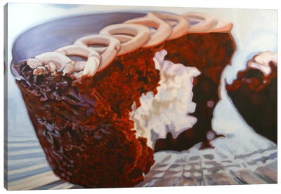 Chocolate Cupcake Delight Canvas Art Print