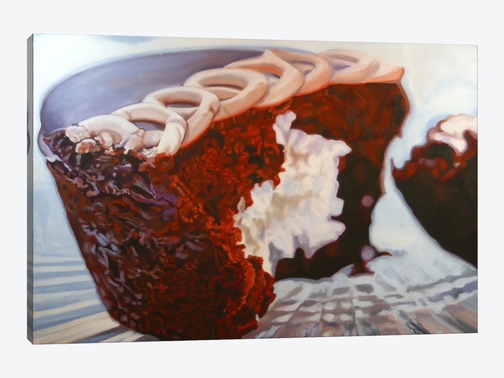 Chocolate Cupcake Delight by Andrea Alvin 1-piece Canvas Art