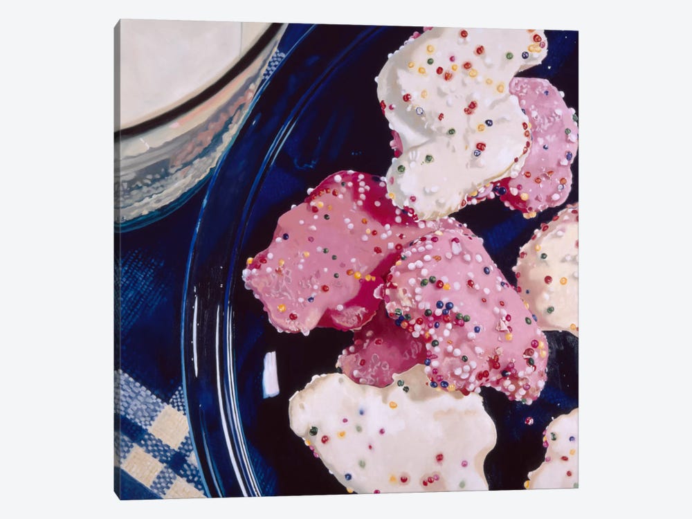 Iced Animal Cookies by Andrea Alvin 1-piece Art Print