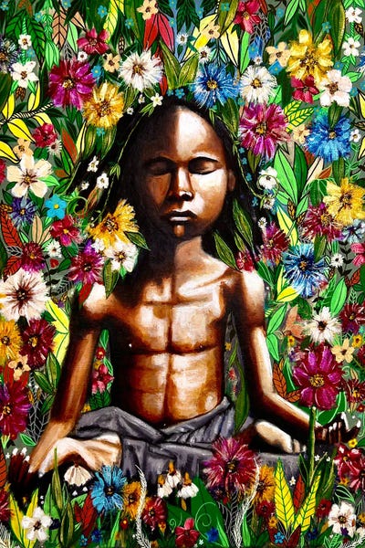 Holding Space by Aaron Allen art print