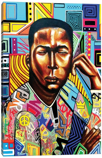 School Days Canvas Art Print - Black History Month