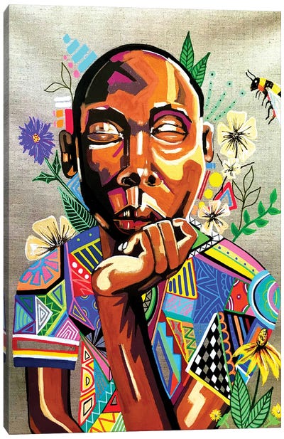 I Will Always Remember You Canvas Art Print - Similar to Kehinde Wiley