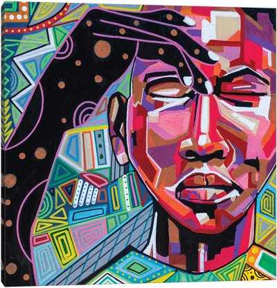 Miles Ahead Canvas Art Print - Black History Month