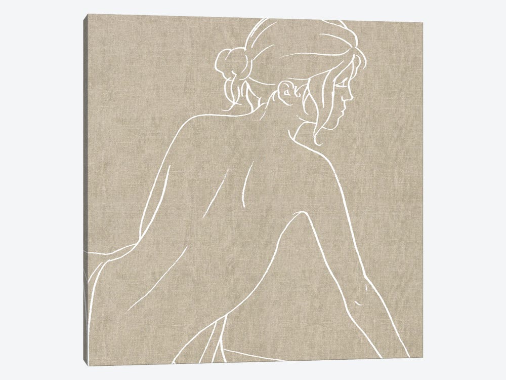 Female Figure On Natural I by Alana Perkins 1-piece Canvas Art