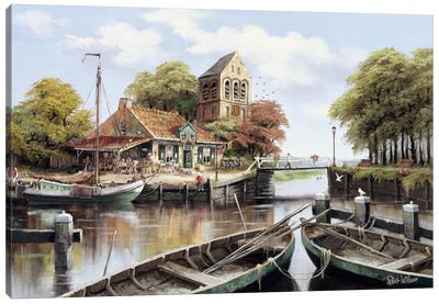 Dutch Waterhouse Canvas Art Print