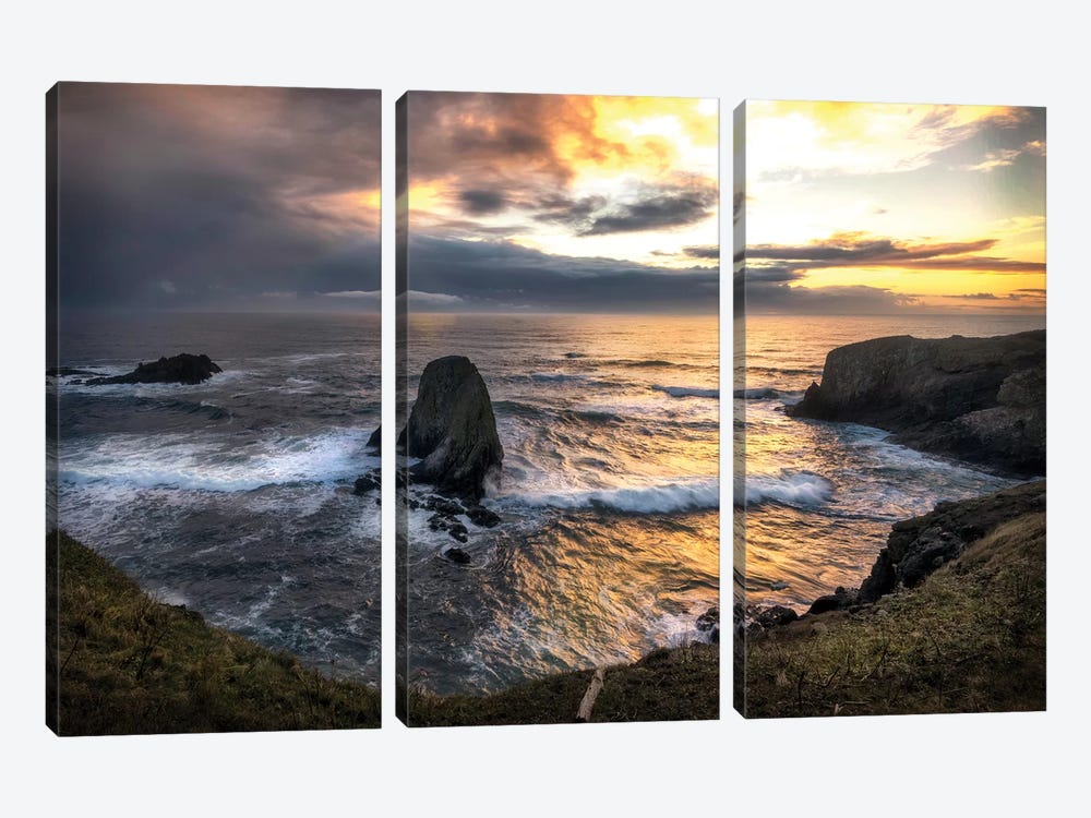 Pacific Cove by Andy Amos 3-piece Art Print