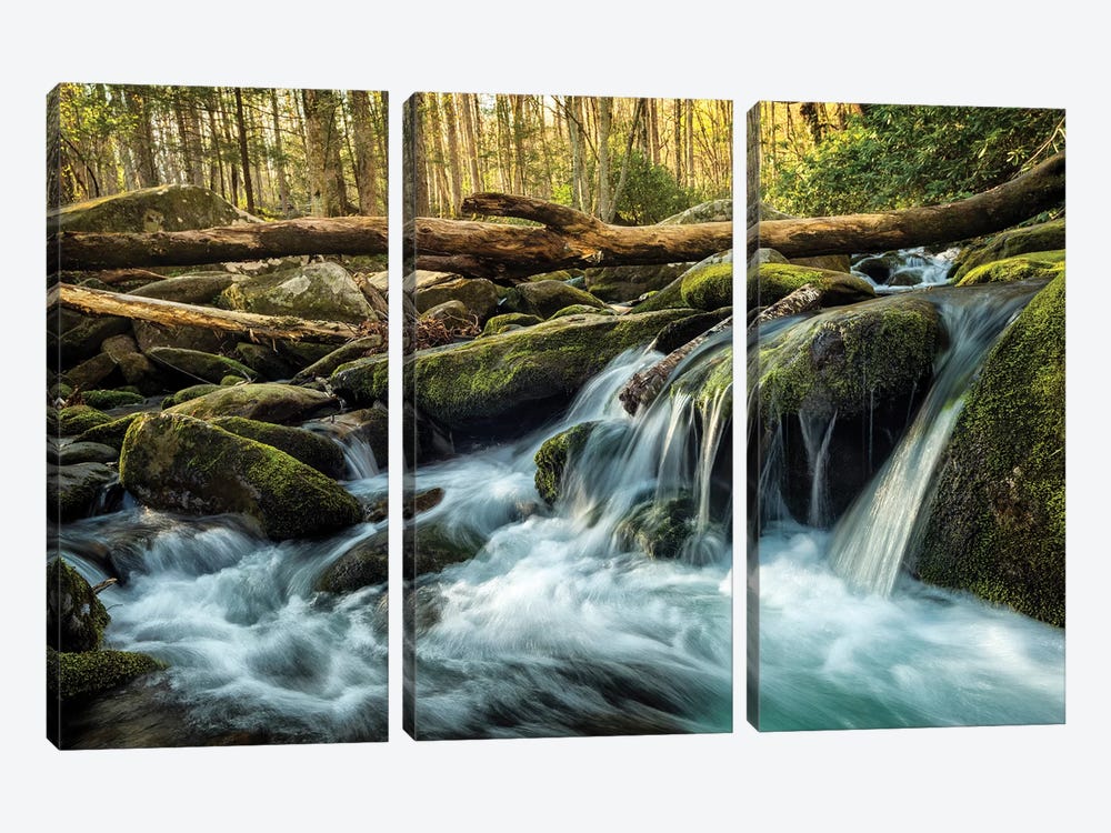 Sticks and Stones by Andy Amos 3-piece Canvas Print