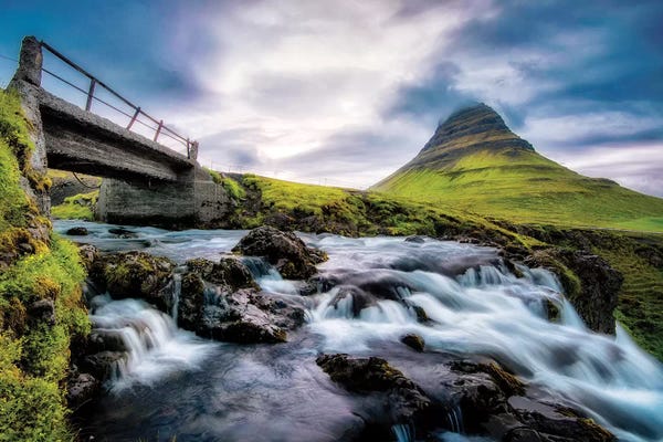 Snaefellsnes: An Evening At Kirkjufellfoss by Andy Amos