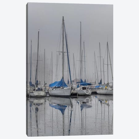 Sailing Boats Canvas Print #AAS32} by Andy Amos Canvas Art
