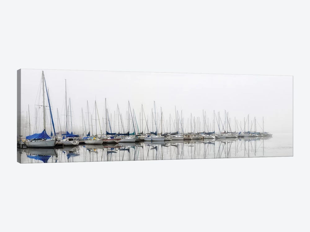 Sailing Boats Panel by Andy Amos 1-piece Art Print
