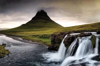 Close to the Falls by Andy Amos canvas print