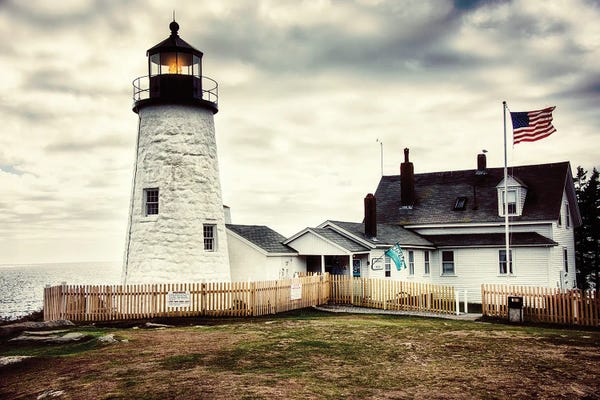 American Décor: American Harbor Lighthouse by Andy Amos