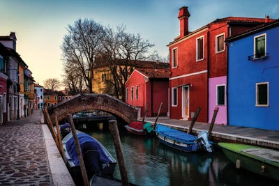 Burano by Andy Amos canvas print
