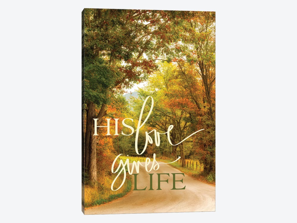 His Love Gives Life by Andy Amos 1-piece Canvas Wall Art