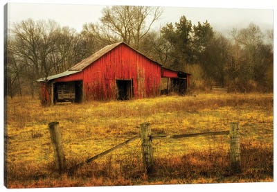 In the Country Canvas Art Print - Barns
