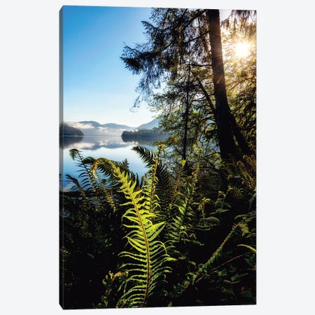 Lake Side View Canvas Print #AAS68} by Andy Amos Canvas Print