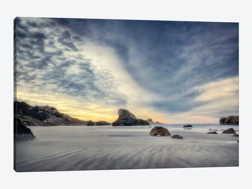 Low Tide Canvas Print by Andy Amos | iCanvas