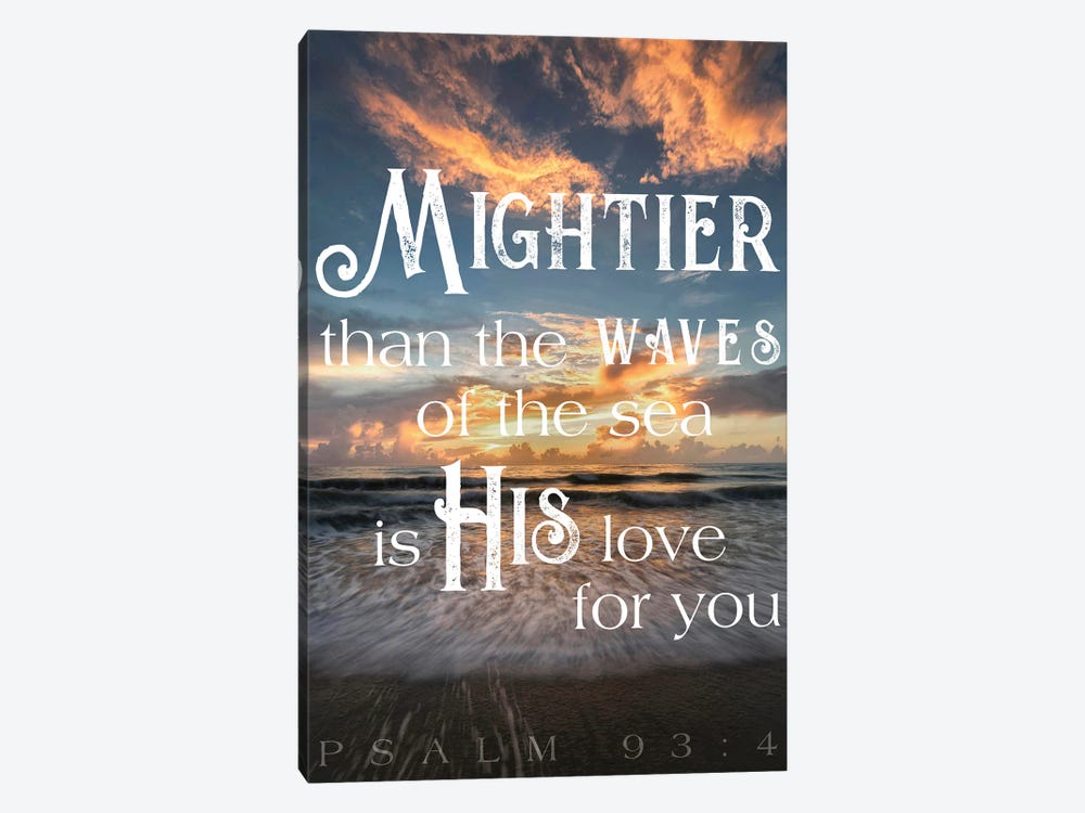 Mightier than the Waves by Andy Amos 1-piece Canvas Wall Art