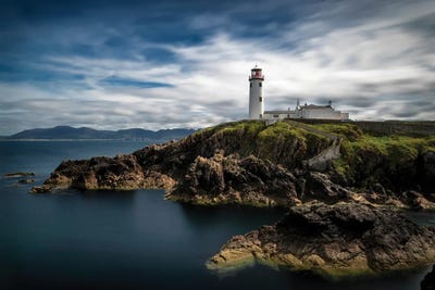 Ocean's Edge Lighthouse by Andy Amos canvas print