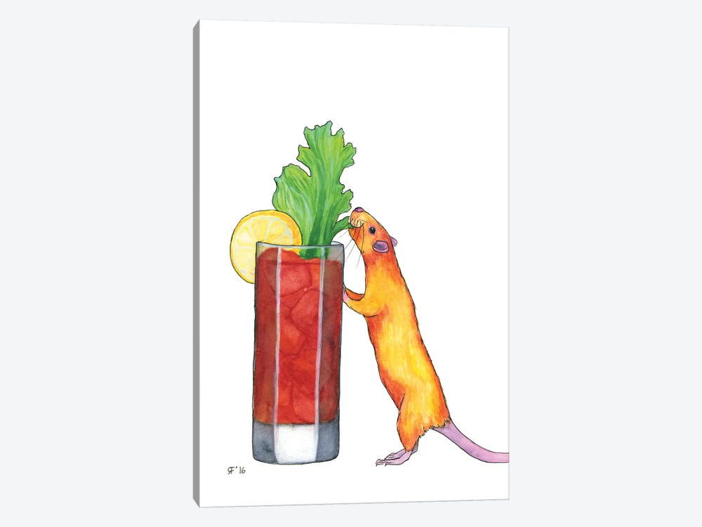 Bloody Mary by Alasse Art 1-piece Canvas Print
