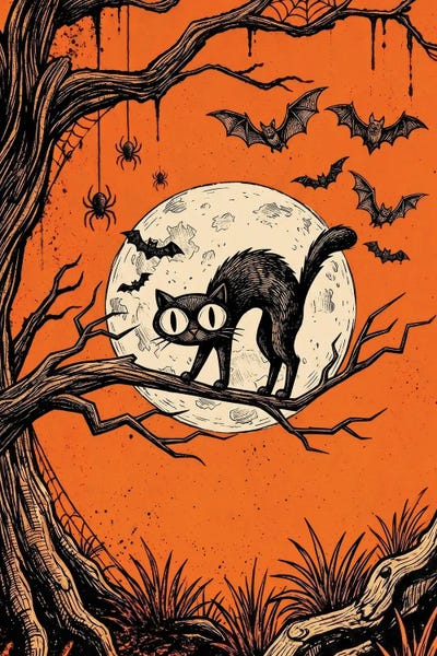 Black Cat Crossing Ii